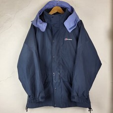 Berghaus Womens UK16 Cornice Gore-Tex Waterproof Jacket Navy Outdoors Hiking...