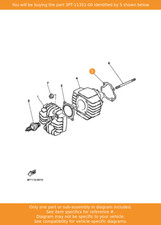 YAMAHA Gasket, Cylinder