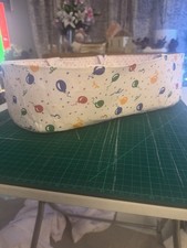 Handmade baby carry cot with