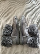 UGG Australia Bailey Button Grey Ugg Boots Size 6.5