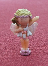 VINTAGE FAIRY GARDEN LOCKEY FAIRY POLLY FIGURE ONLY - 1993 - BLUEBIRD TOYS