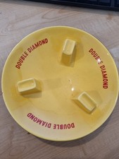 Double diamond vintage ashtray - double,