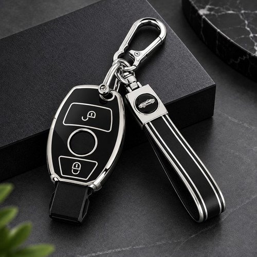 Button key fob cover - key, case