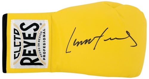 Lennox lewis signed clete - lennox,