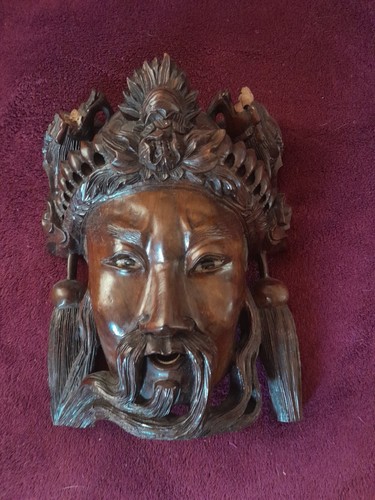 Hand carved wooden emperor - hand,