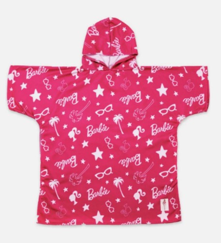 Girls barbie hooded - dry, mee