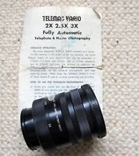 Prinz Galaxy  Tele Converter Extenders x2 + x2.5 + x3 + Macro- M42 Mount