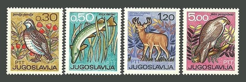 Yugoslavia stamps 1967 hunting - stamps,