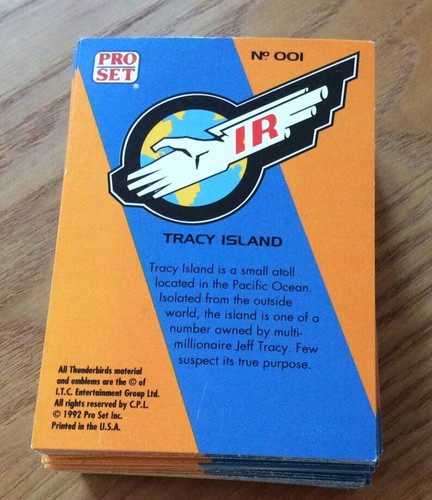 Pro set thunderbirds - set,