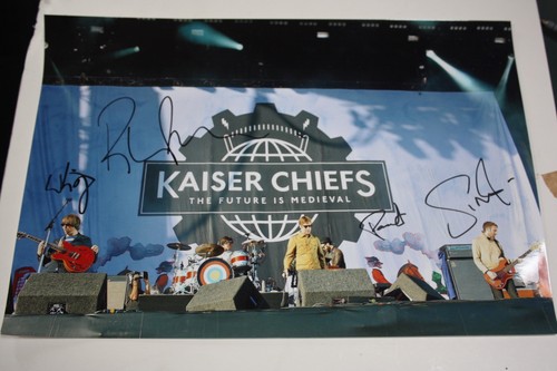Kaiser chiefs hand signed - chiefs,