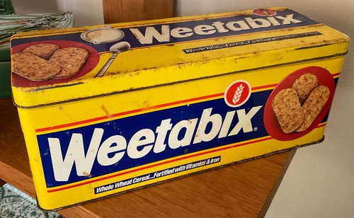 Weetabix vintage metal - metal, box