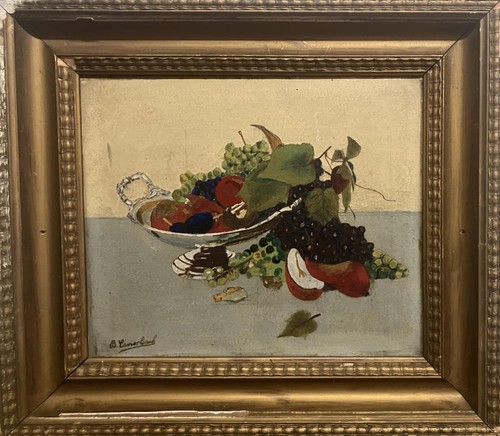 Antique oil painting - painting, old