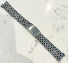 A RARE GENUINE 18MM JAEGER LECOULTRE GAY FRERES WATCH BRACELET DATED 1970
