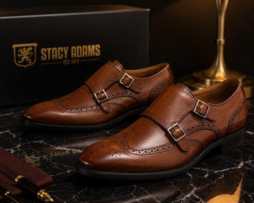 Stacy adams men double monk - adams,