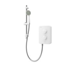 Aqualisa E1 White 8.5kW Multi-Fit Electric Shower & Single Mode Handset