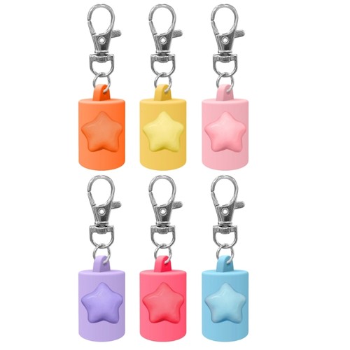 Lip gloss keyring accessory - lip,