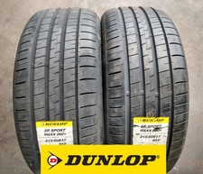 2x 215/50 R17 Dunlop SP Sport