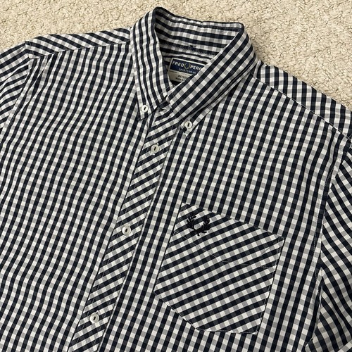 Fred perry gingham check shirt - fred,