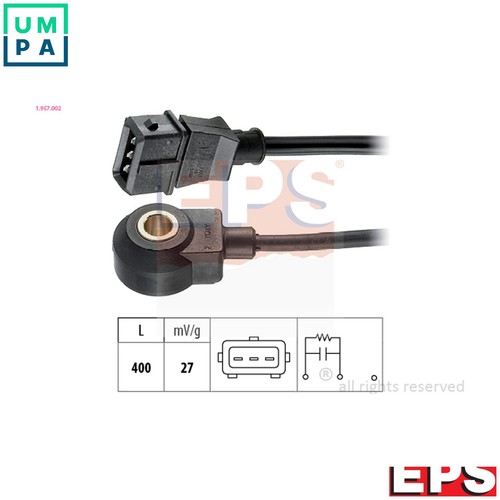 Knock sensor 957 002 - sensor, 1.957.002
