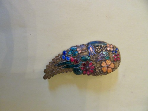 Vintage antique leaf shaped - leaf,