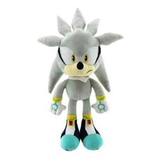 30cm silver sonic - silver, hedgehog