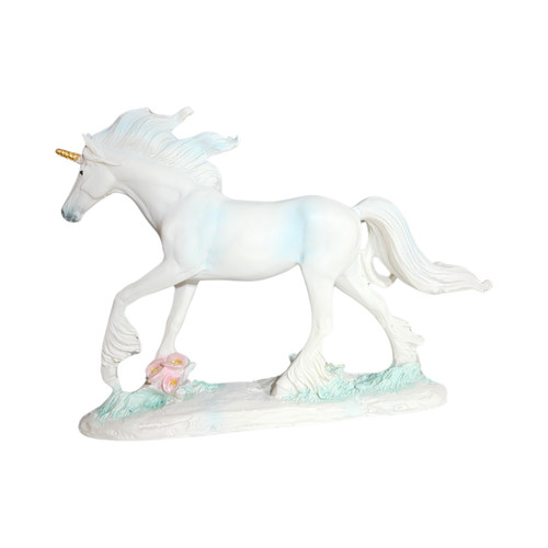 Unicorn statue b - statue-,