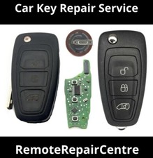 Ford Transit Custom Flip Key Fob Remote Repair Fix Service Case + New Battery