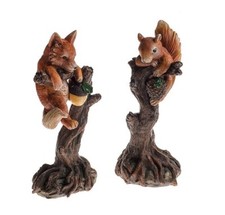 Solar Power LED Woodland Fox