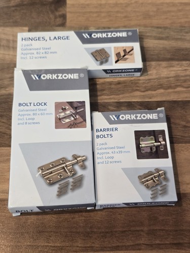 Workzone joblot bolt locks - x3,