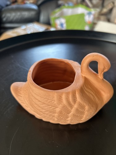 Vintage avon terracotta swan - vintage,