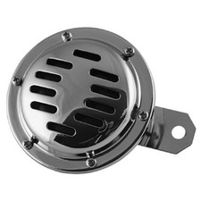 Emgo Classic Chrome Plated 6v Horn 4" Inch (100mm) Car Motorcycle 90mm Bracket