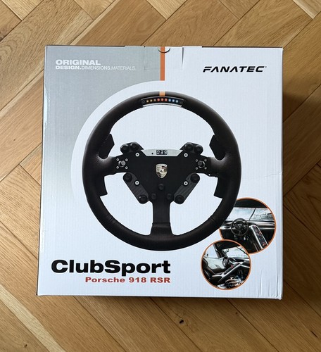Fanatec clubsport porsche - clubsport, 918