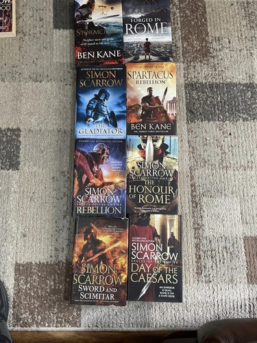 Simon scarrow hard backs - simon,