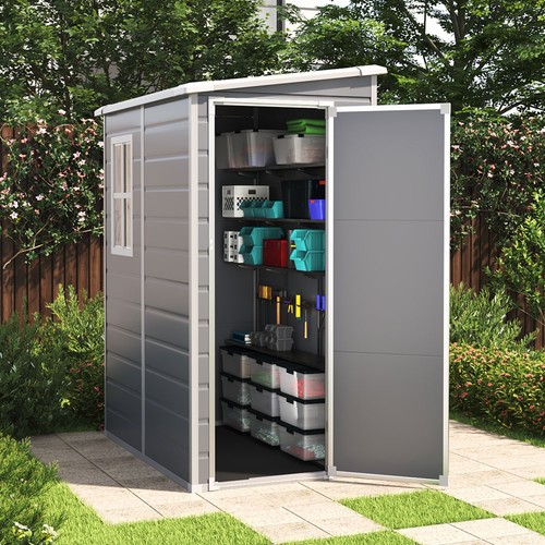 4ft large plastic shed - 5,