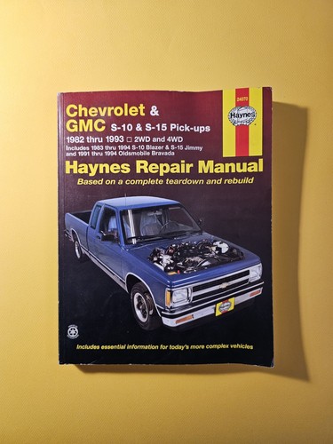1982 1993 chevy gmc s10 - 1982,
