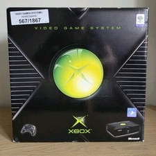 Original Microsoft Xbox Boxed Hardly Used Free Delivery.