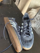 mens adidas spezial trainers size 10 dark blue and light blue 