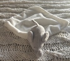The Little White Company Elephant Comforter Soother Plush