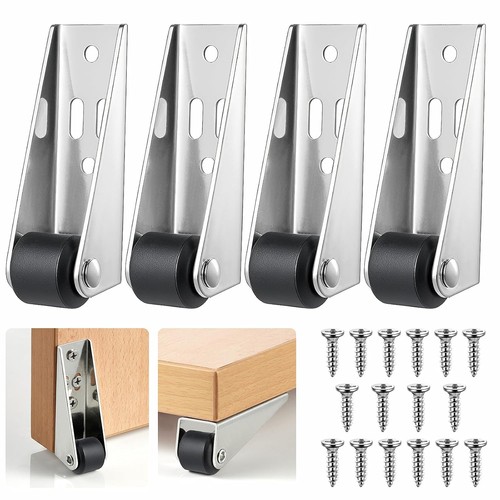 4pcs low profile caster - low,