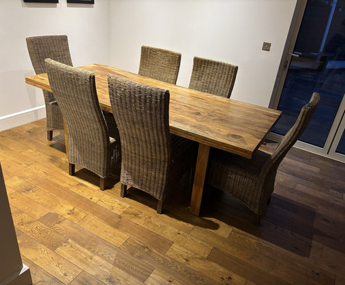 Solid rustic mango wood - rustic,