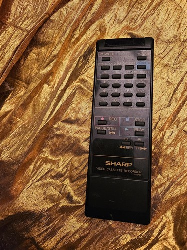 Sharp video cassette recorder - sharp,