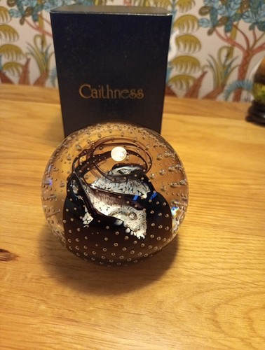 Caithness glass cauldron black - caithness,