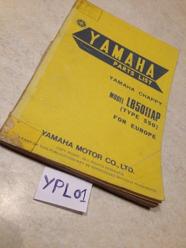 Yamaha lb50 50 chappy - ii,