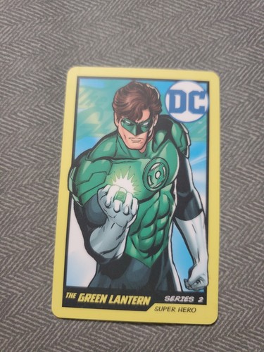 Comic arcade card green - dc,