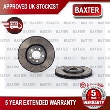 Fits VW Polo Golf Beetle Skoda Fabia Audi A1 Seat Ib� Baxter Front 2x Discs #3