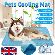 XL Cooling Mat for Dog Cat Pet Self cooling pillow Summer Hot Weather Bed Large