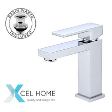 Moderna Chrome Basin Mixer Tap