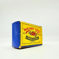 Matchbox Lesney 19a MG Sports Car Empty Original Box