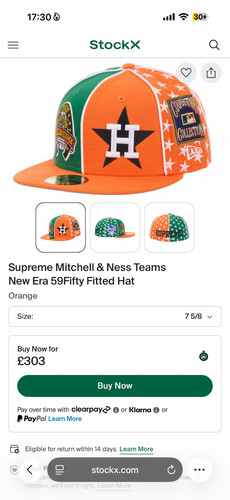 Supreme mitchell ness - mitchell, hat