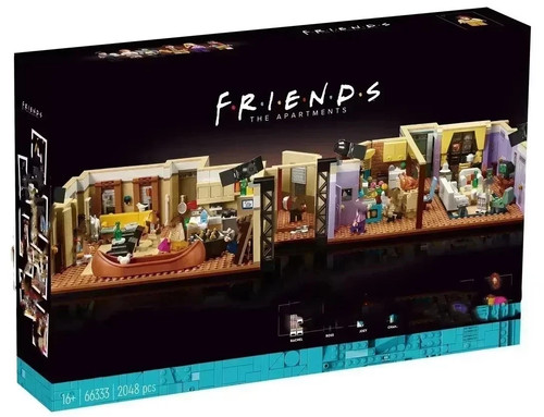 The friends apartments moc - the,
